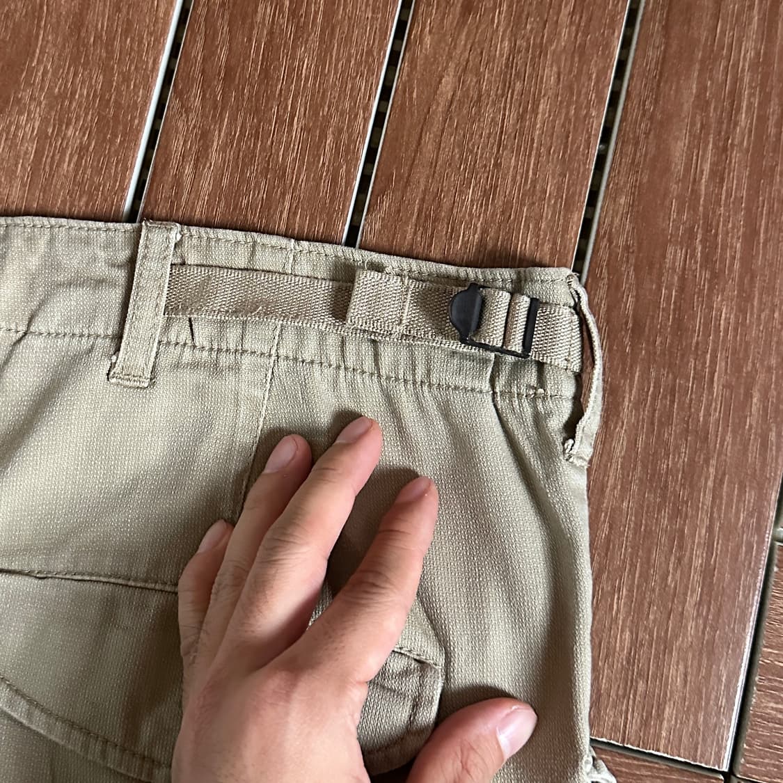 Back number cotton cargo pants 상품이미지5