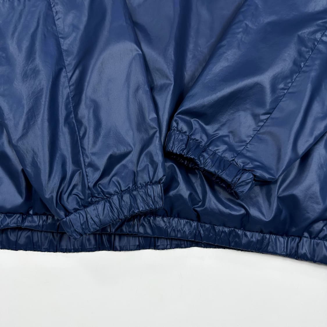 아디다스 올드스쿨 빅로고 오버핏 우븐 웜업 네이비 XL 상품이미지5