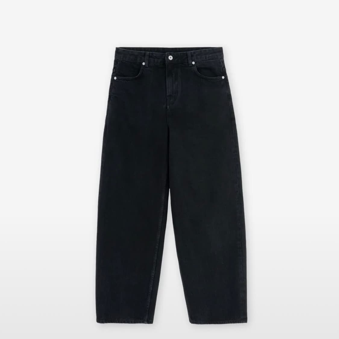 브라운야드 와이드 데님 블랙 상품이미지1