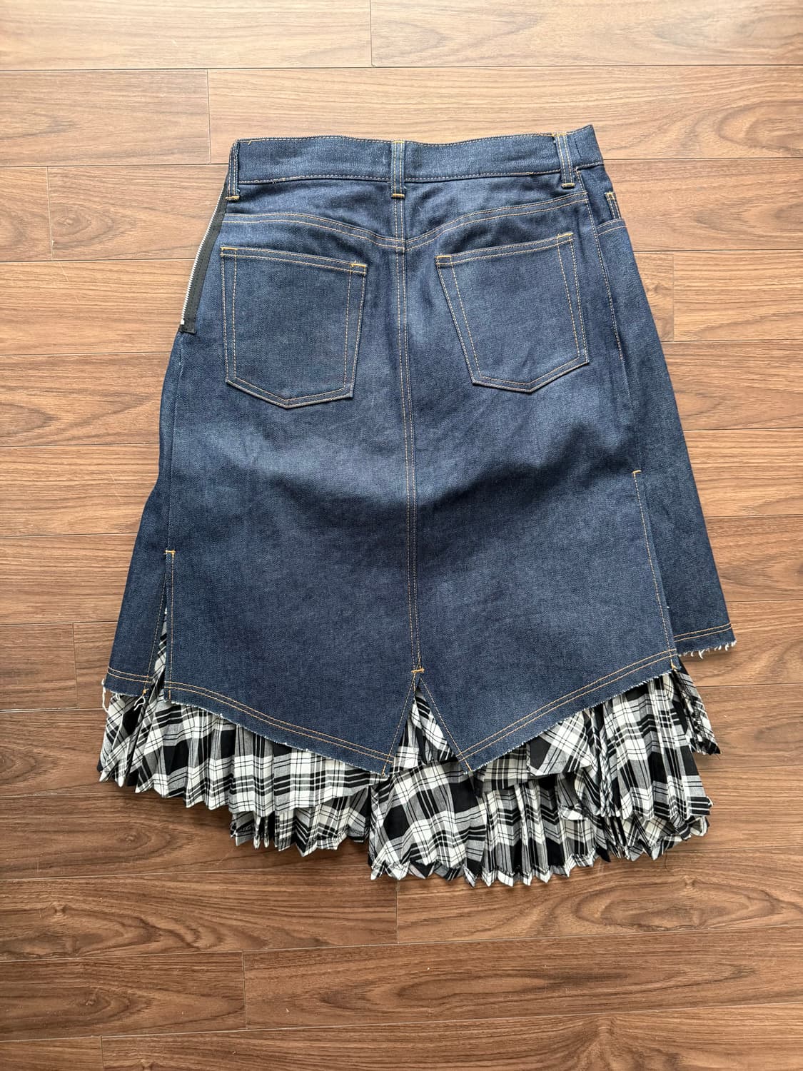 꼼데가르송 트리콧 데님스커트 상품이미지2