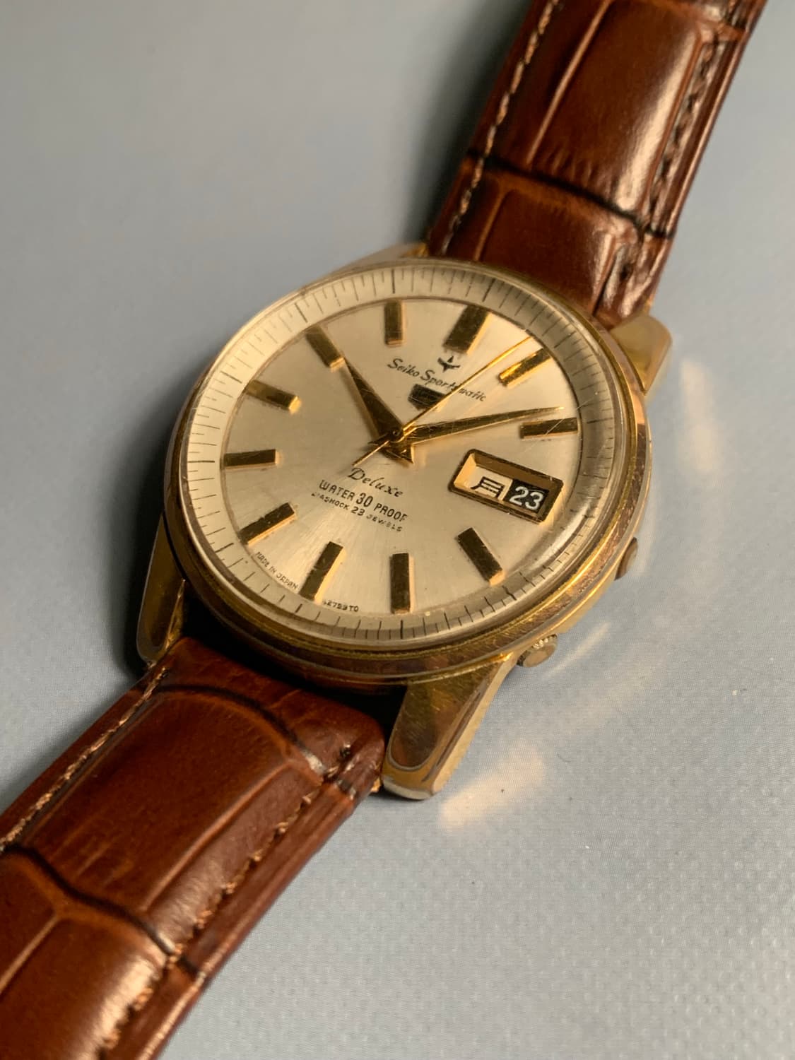 세이코 오토메틱 스포츠매틱 디럭스(Gold Plated 1964) 상품이미지1