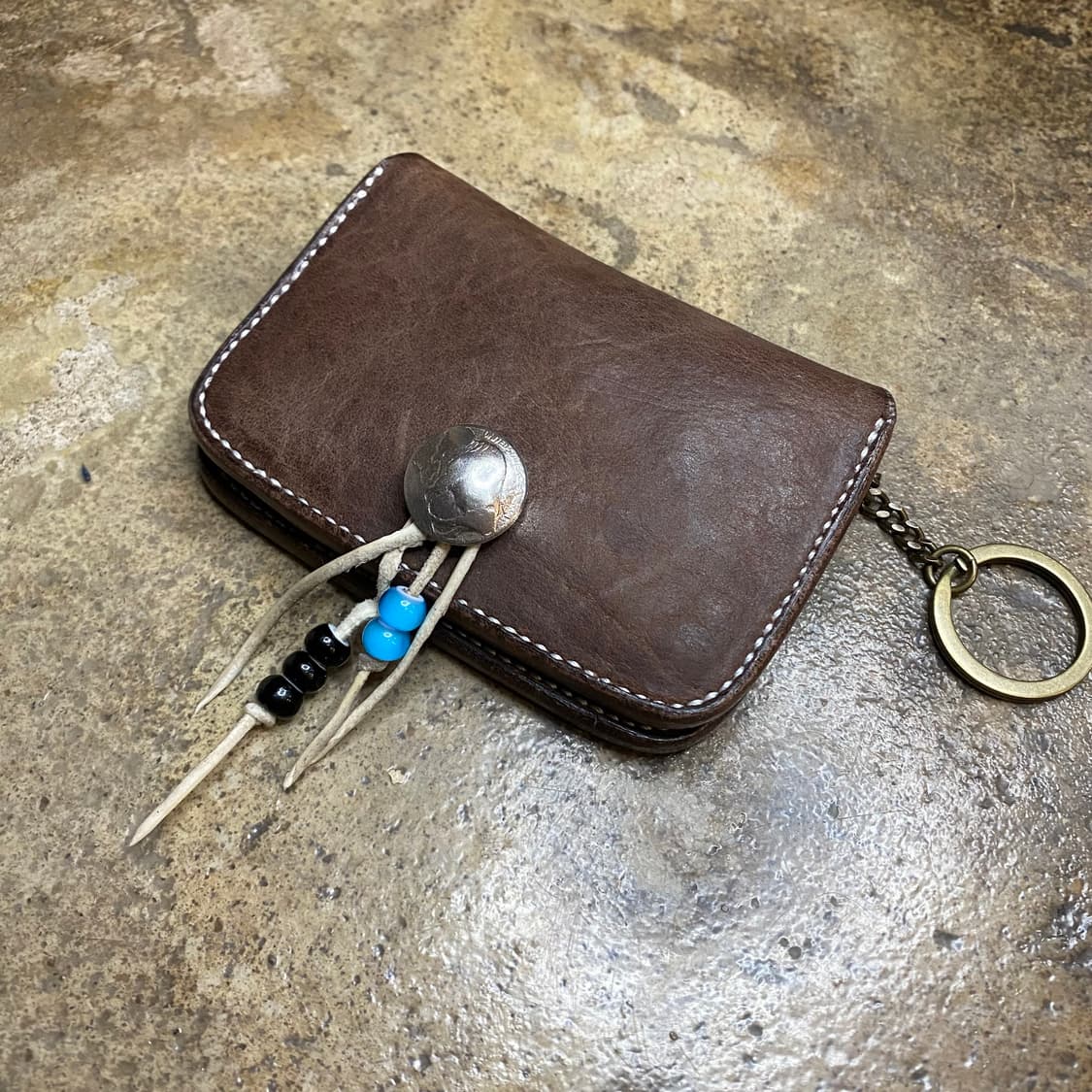 베지터블 가죽 에이징 카드지갑 상품이미지2