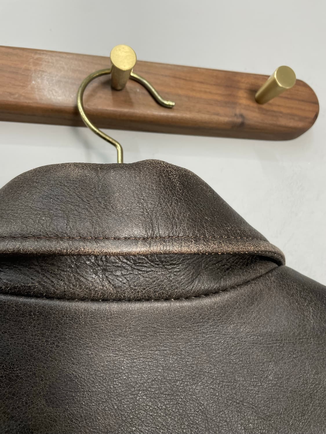 빈티지 커피 레더 포켓 자켓 H2121 상품이미지9