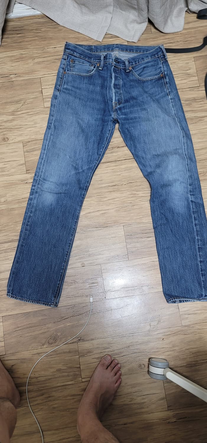 리바이스 501 중청 w32 상품이미지2