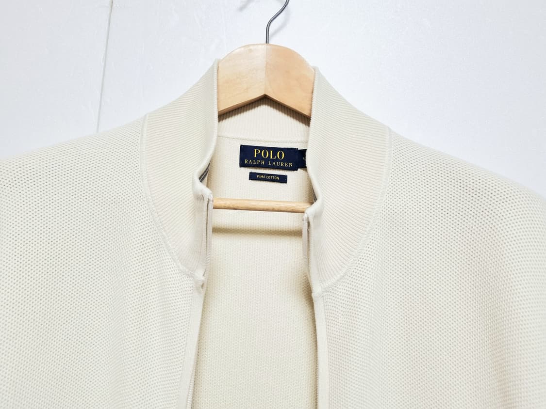 남성 폴로 POLO 랄프로렌 피마코튼 긴팔 집업 가디건 니트 상품이미지4