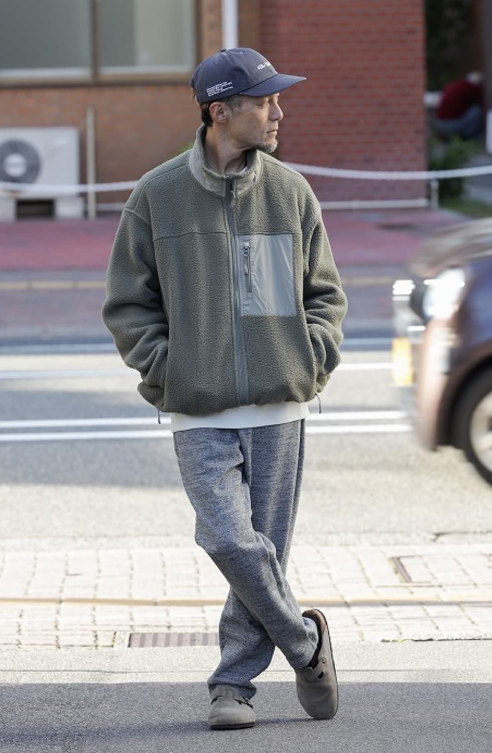 (위탁-새상품) Fresh service 헤비 플리스 집업 자켓 블랙 상품이미지6