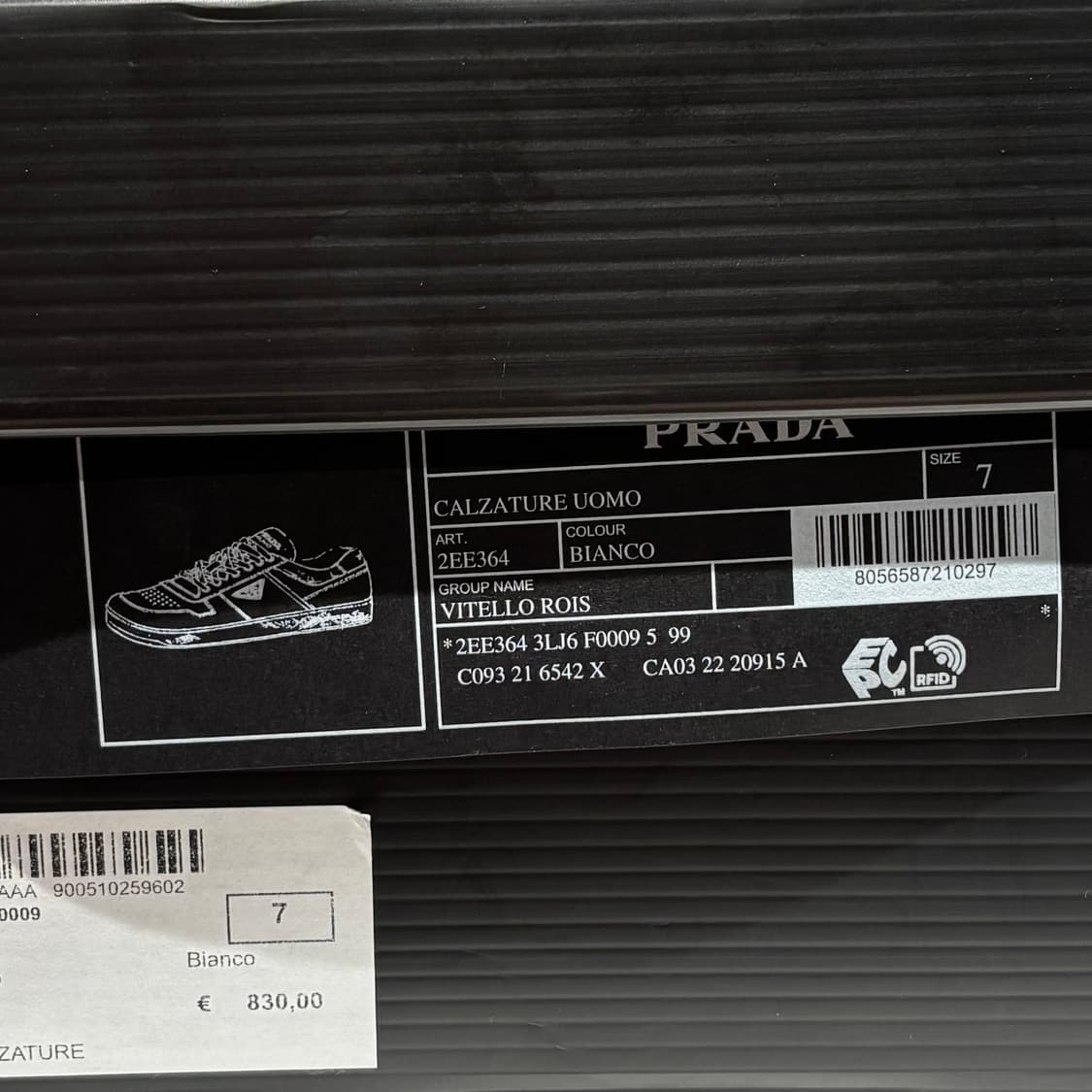 프라다 삼각로고 다운타운 스니커즈 상품이미지6