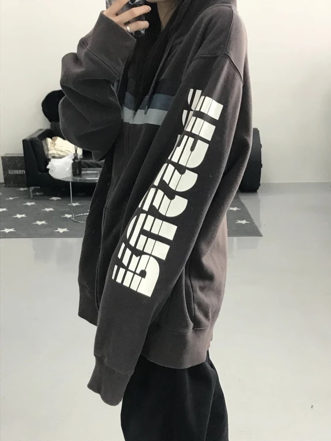 00’s 빈티지 러셀 애슬레틱 후드집업 상품이미지2
