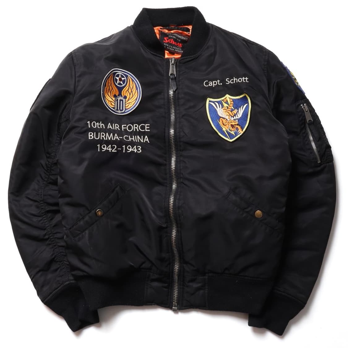 쇼트 Schott 10th Air Force MA-1 Jacket

 상품이미지1