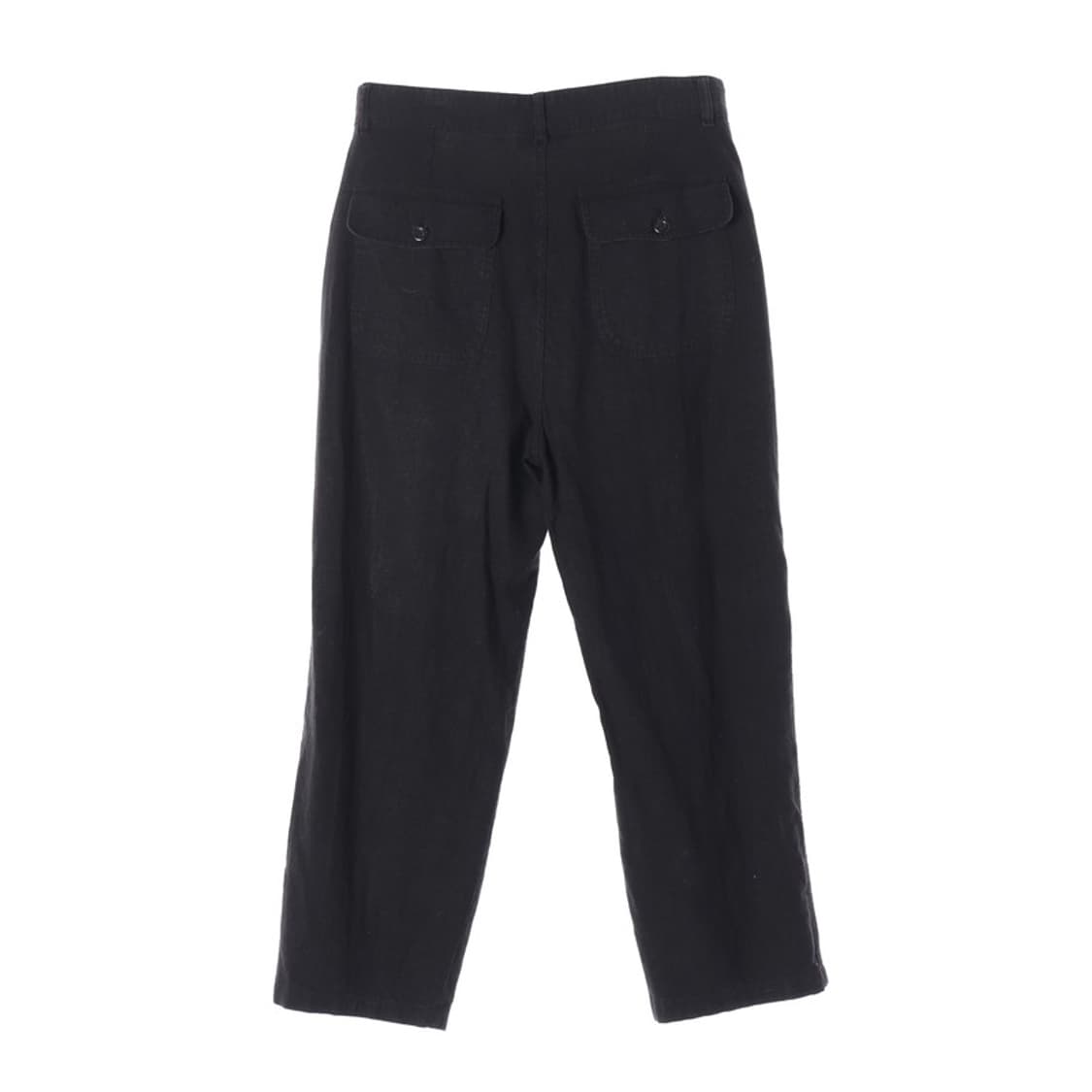 유니폼브릿지 라미 텐셀 와이드 핀턱 슬랙스 블랙 32 상품이미지2