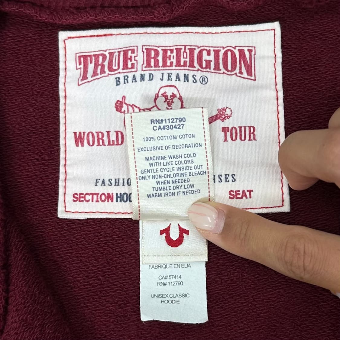 True Religion indian zip hoodie 상품이미지9
