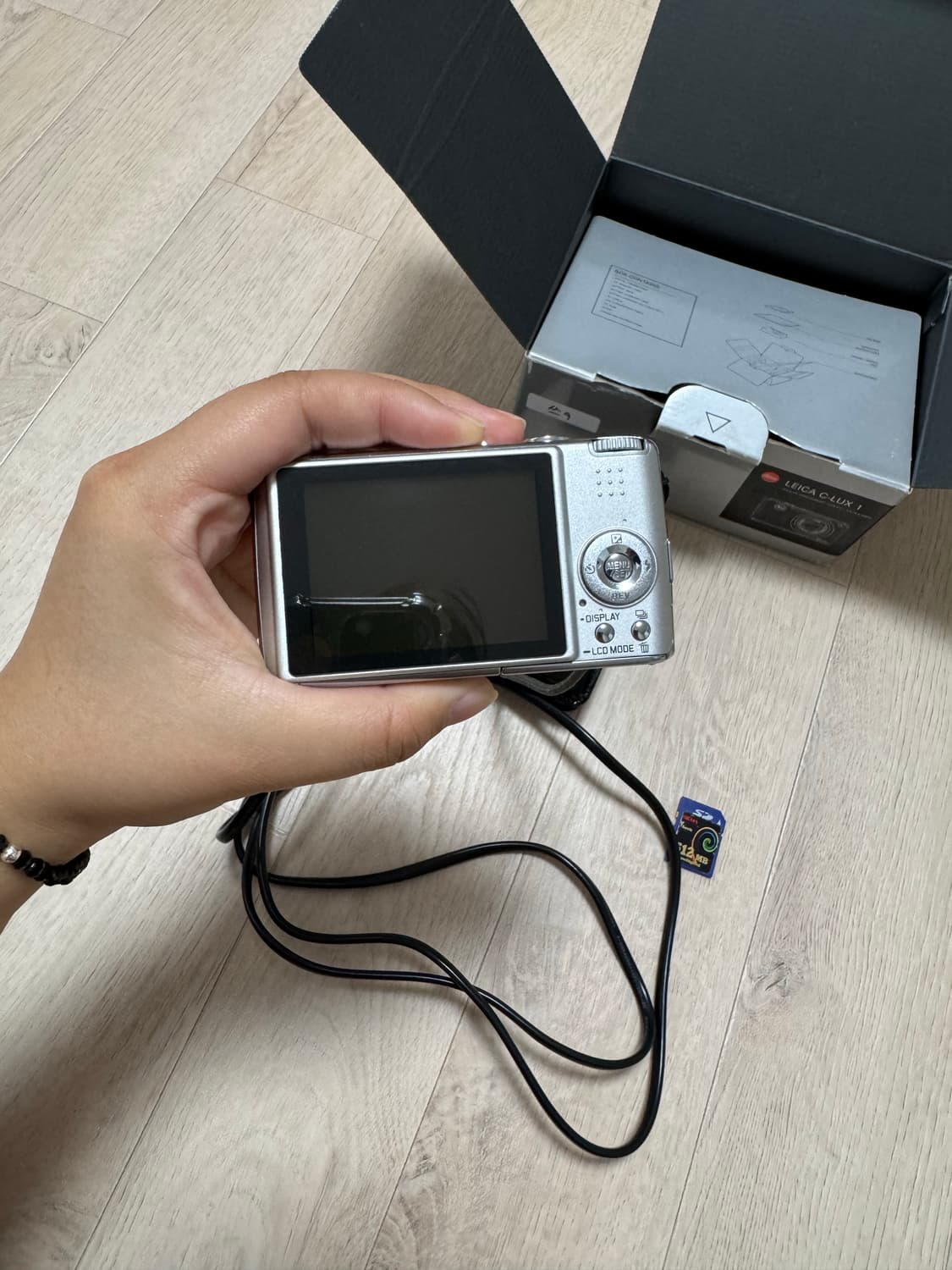 최상급 라이카 C-LUX1 실버 (박스제품) 디지털 카메라 판매(급처) 상품이미지6