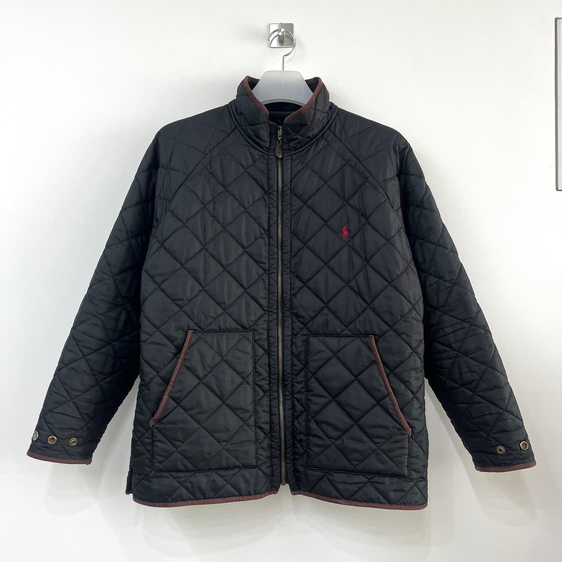 폴로 랄프로렌 블랙 퀄팅 누빔 자켓 상품이미지2