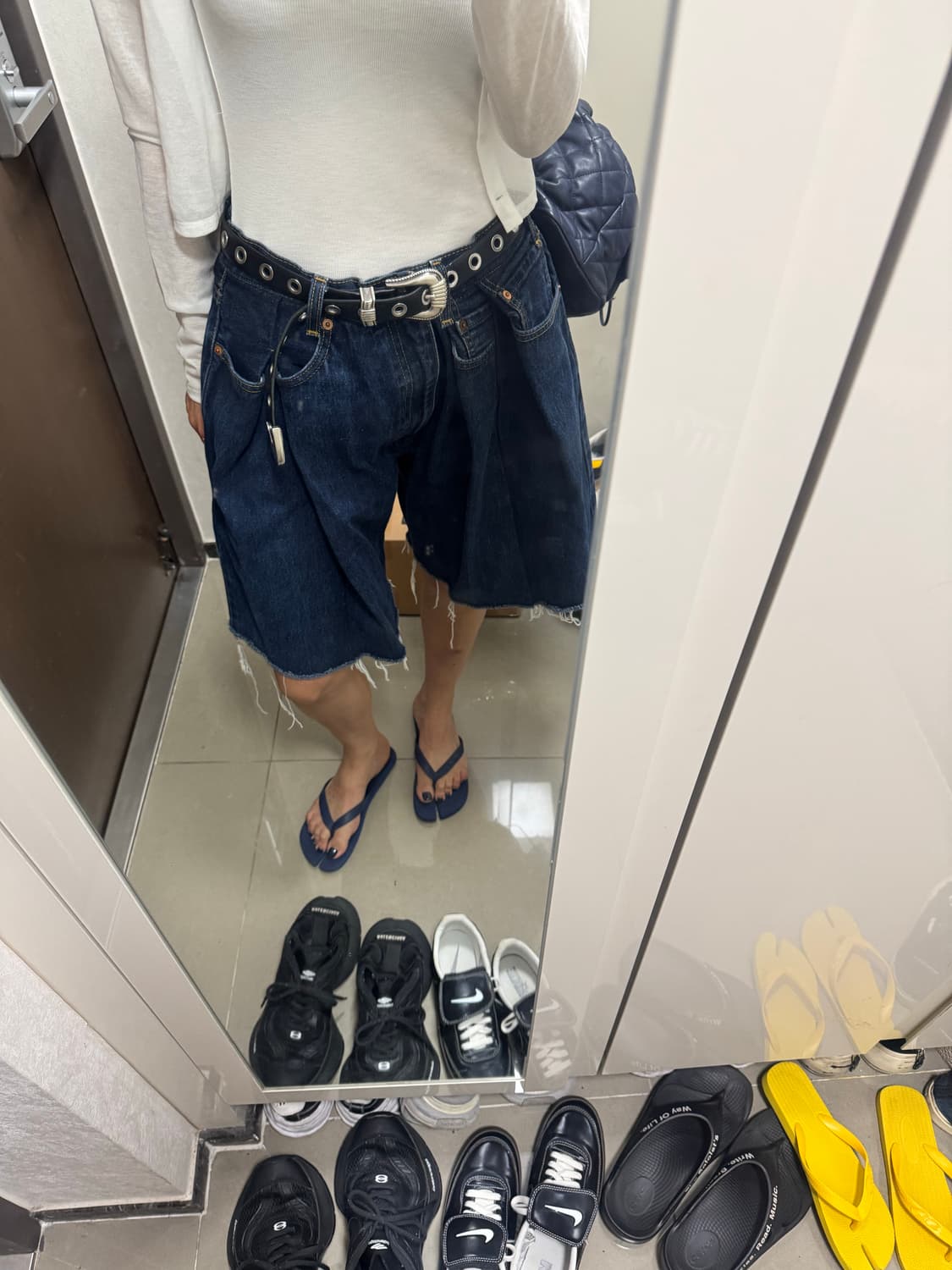 77circa ) 25SS 절개데님 M 상품이미지8
