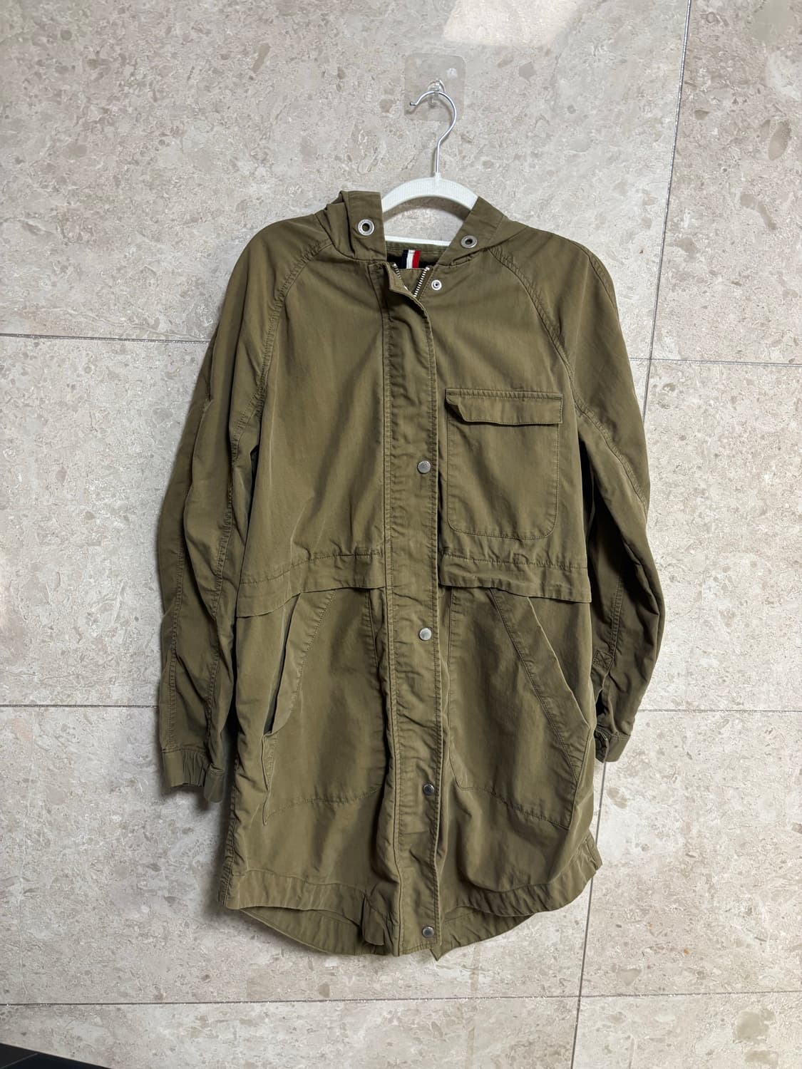 타미진스 여성 후드 야상 점퍼 타미진스 야상 자켓 상품이미지1