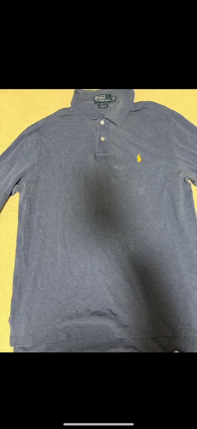 폴로 긴팔 카라 티셔츠 상품이미지1