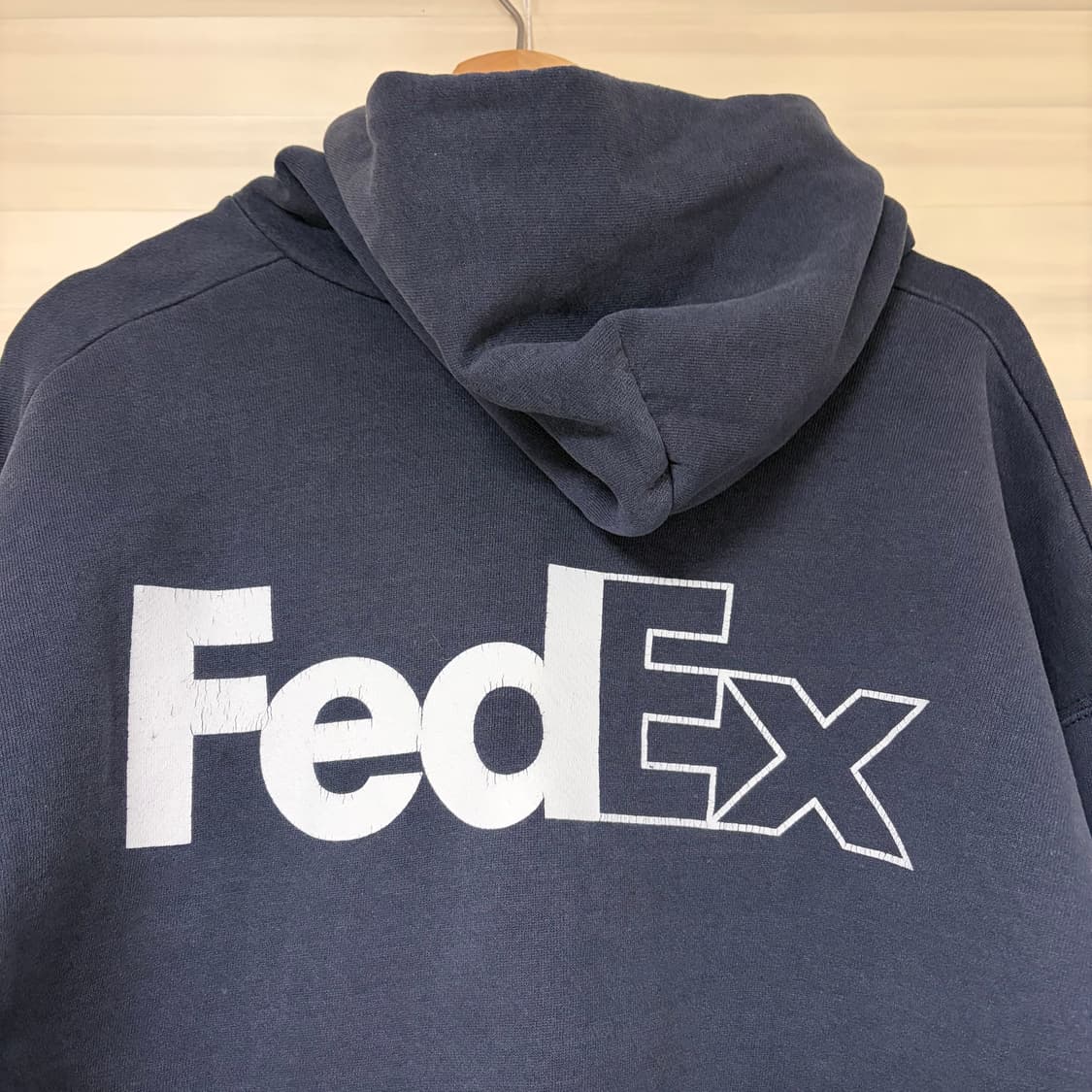 00s 빈티지 페덱스 FedEx 후드티 후디 크리스티안 스타크 XL 상품이미지6