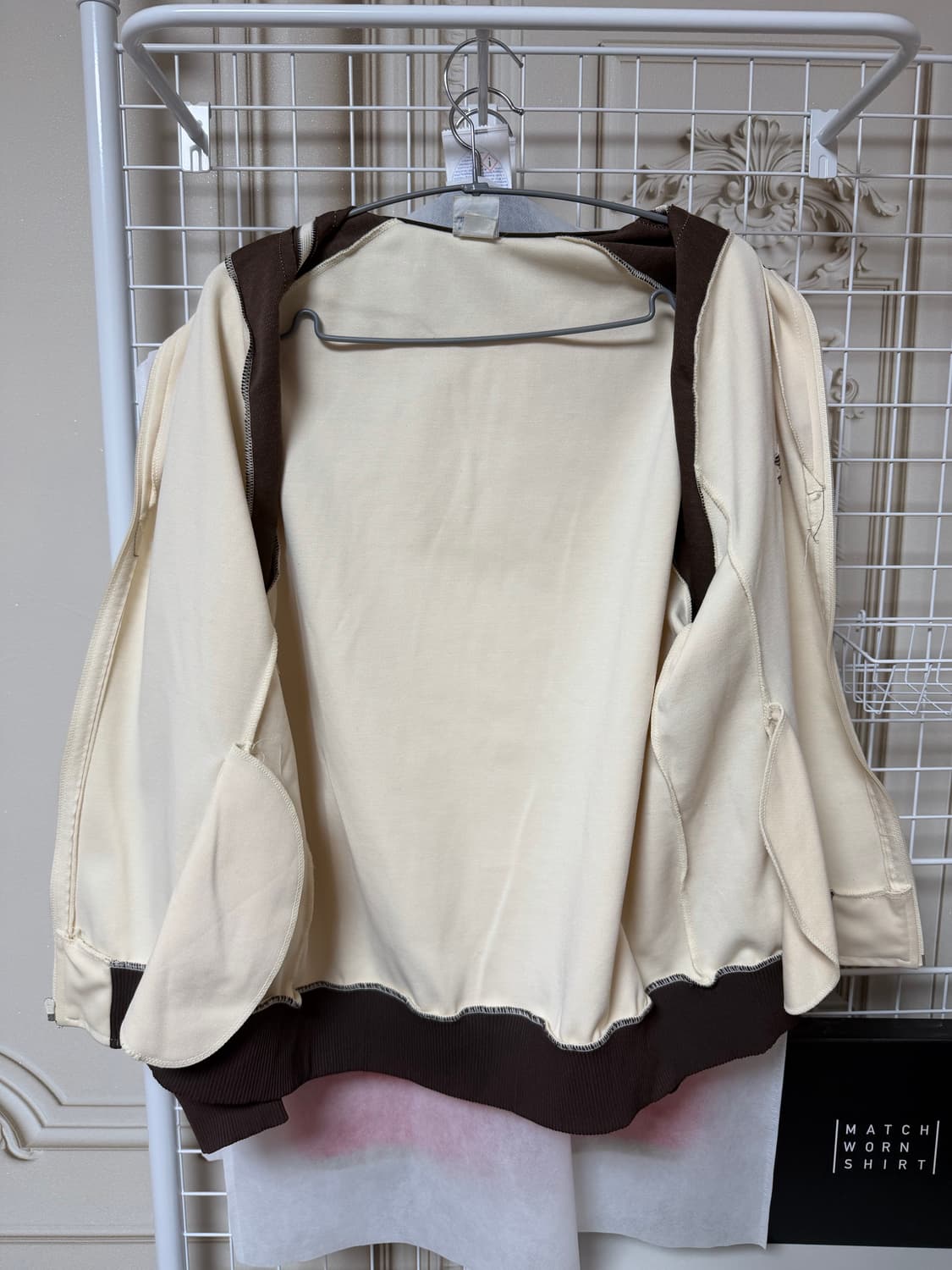 대장급 아디다스 80s 서독제 크림 브라운 져지 상품이미지7