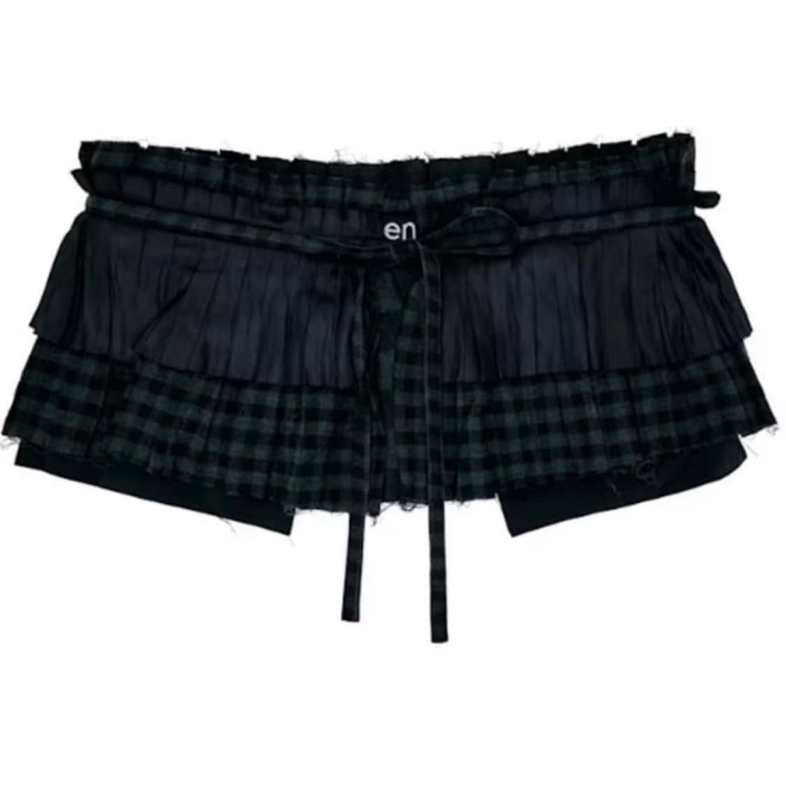 체크 스커트 상품이미지3