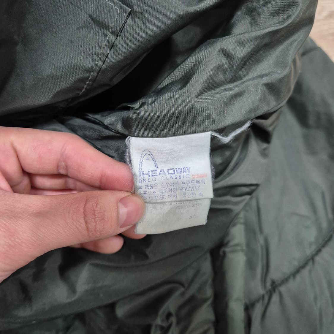 HEAD 헤드 웨이 네오 클래식 남성 다운 경량패딩 점퍼 L(100) 상품이미지6