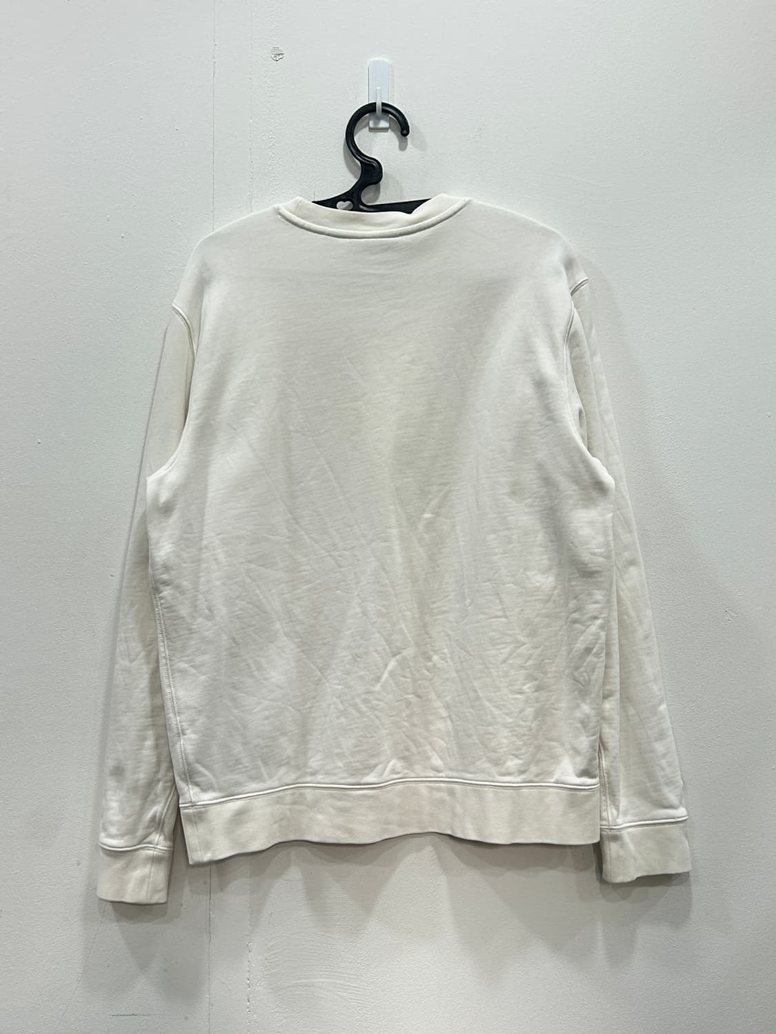 라코스테 아이보리 로고 맨투맨 남성 L 100 상품이미지3