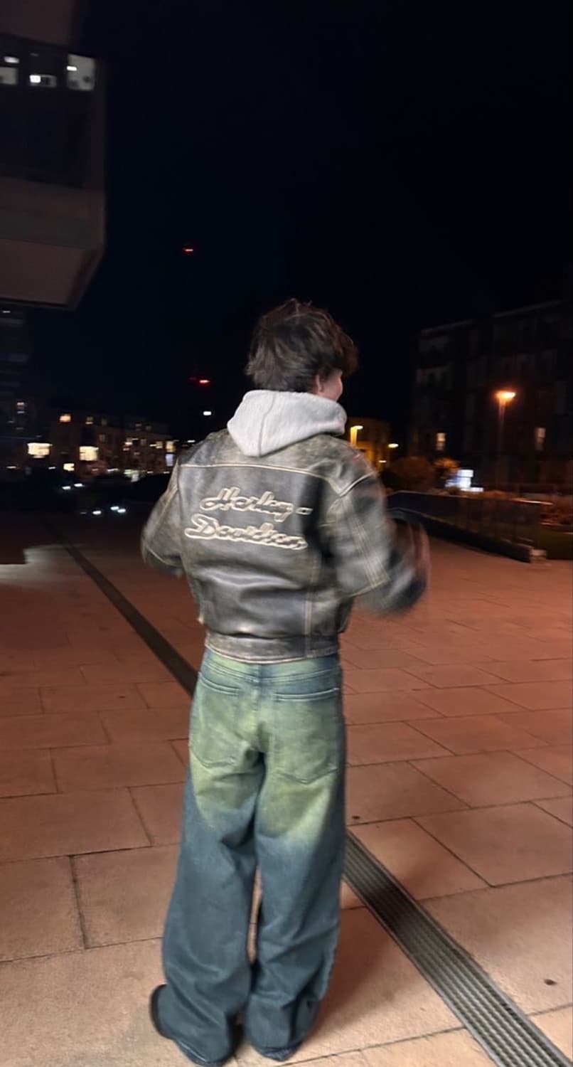 90s 할리 데이비슨 레더 자켓 상품이미지2