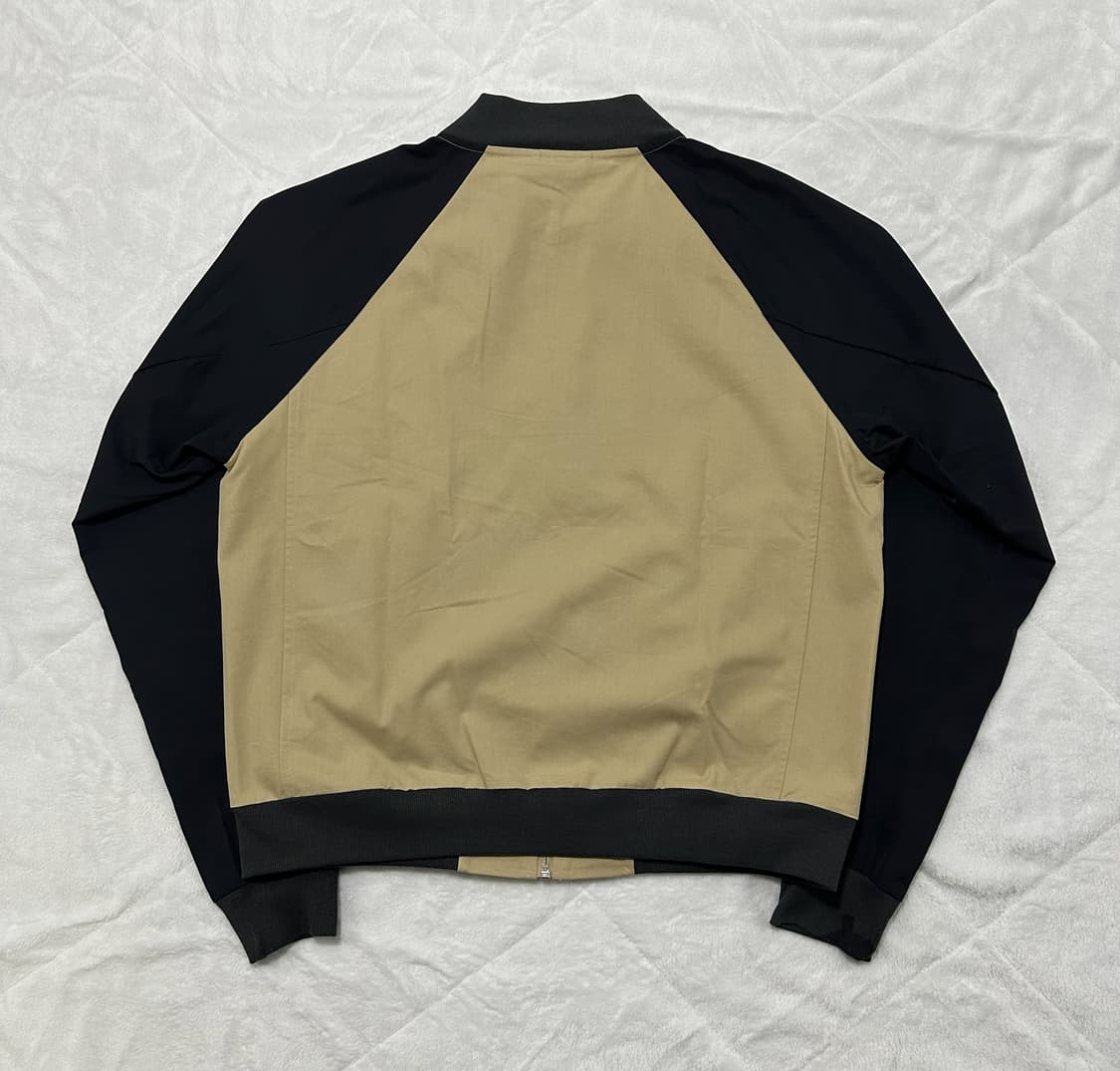 아디다스 베이지 배색 봄버 자켓 상품이미지4