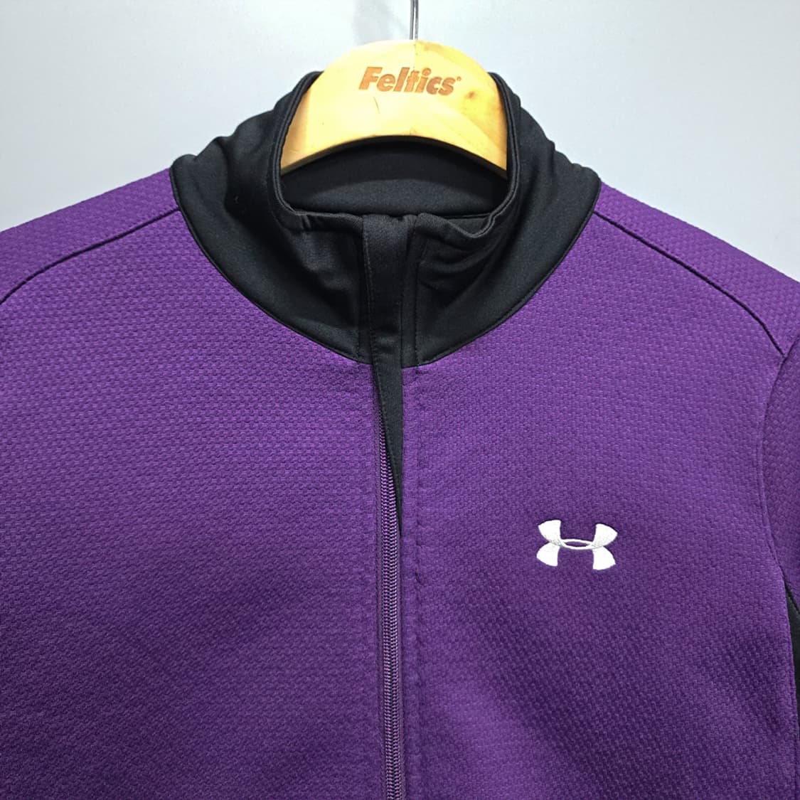 언더아머(Under Armour) 콜드기어 집업 자켓 퍼플 S 상품이미지2