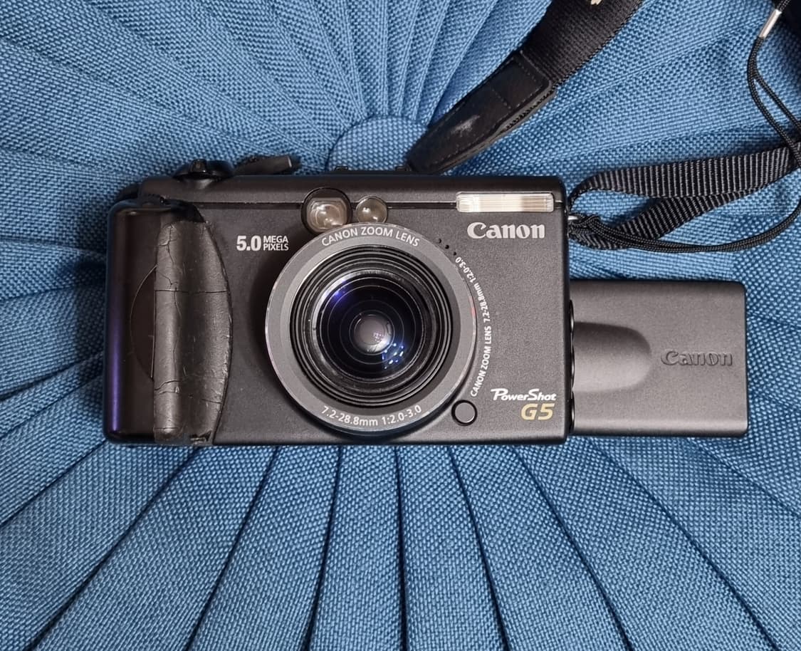 캐논 PowerShot G5 디지털 카메라 팝니다. 상품이미지2