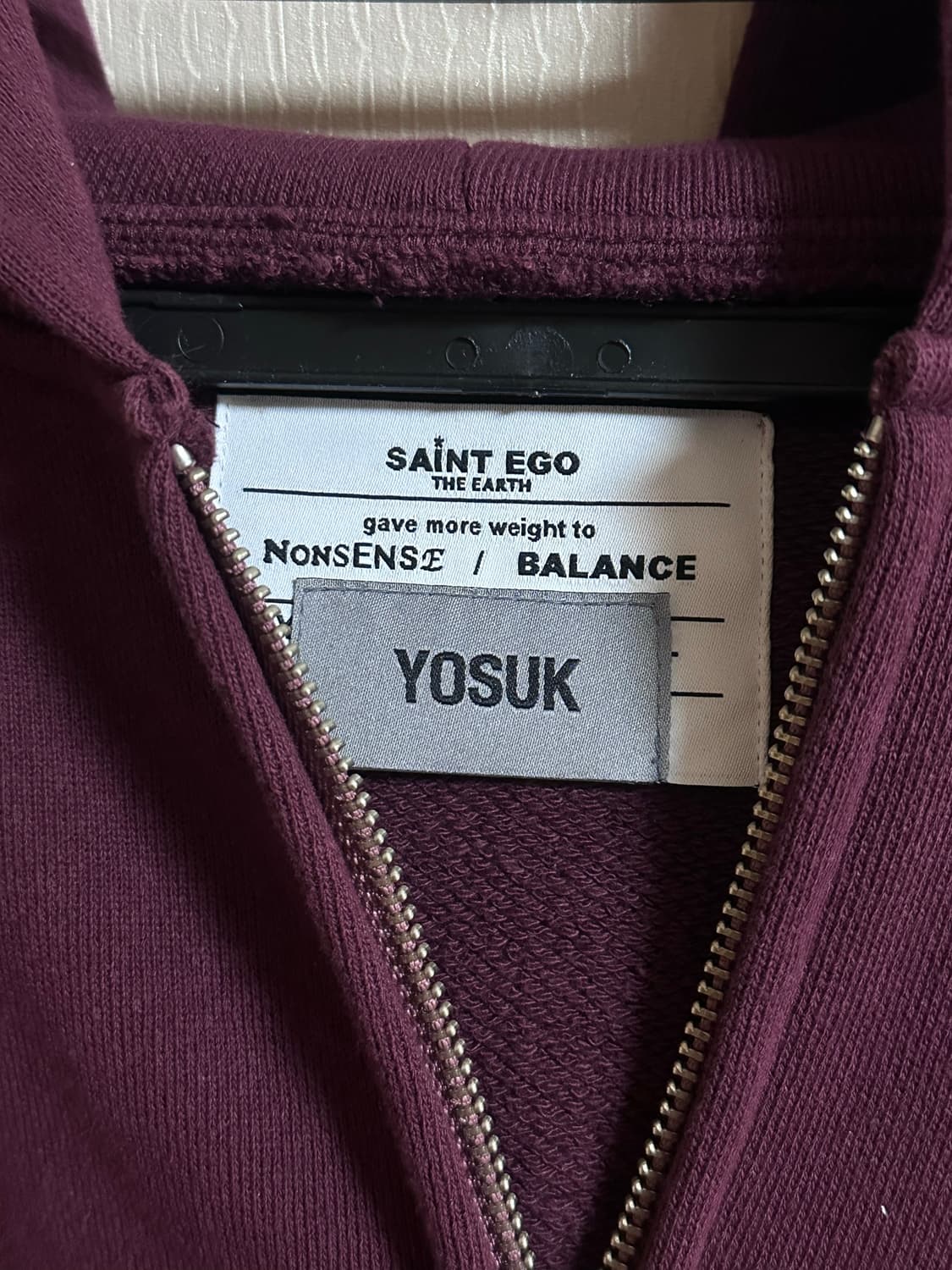 Yosuk x saint ego 후드집업 상품이미지5