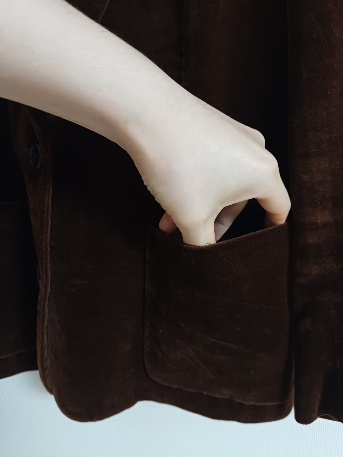 여성 생로랑 벨벳 마이 자켓 ysl 블레이저 테일러드 이브생로랑 상품이미지5
