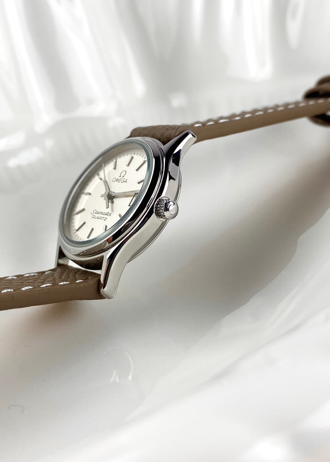 OMEGA Lady Sea Master date dial watch 상품이미지5