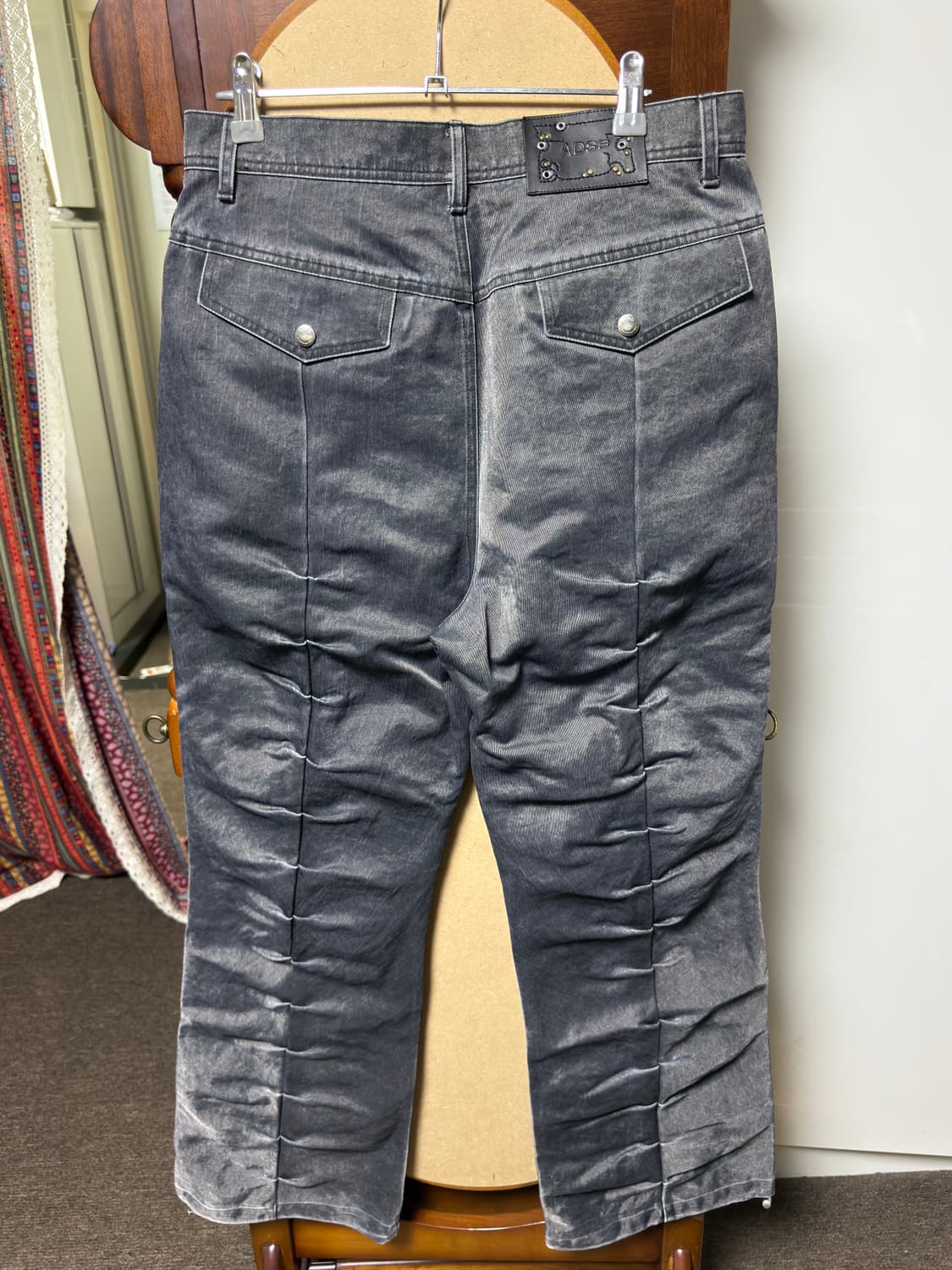 앤더슨벨 리보리 워시드 턱 팬츠 46 상품이미지3