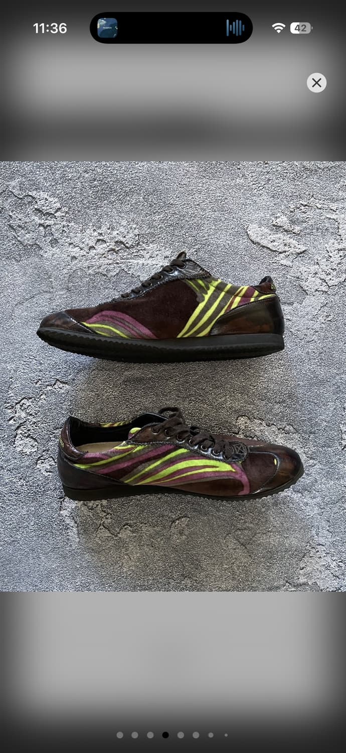 Dolce & Gabbana Vintage Suede Sneakers 상품이미지4