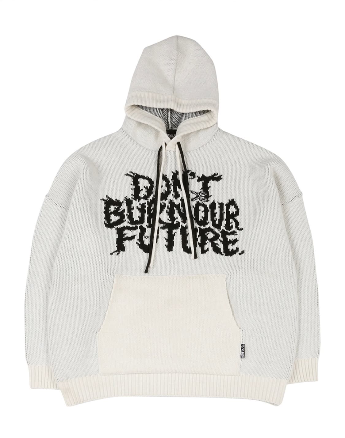 아조바이아조[PBA] DBOF Wool Knit Hoodie  IVORY 상품이미지1