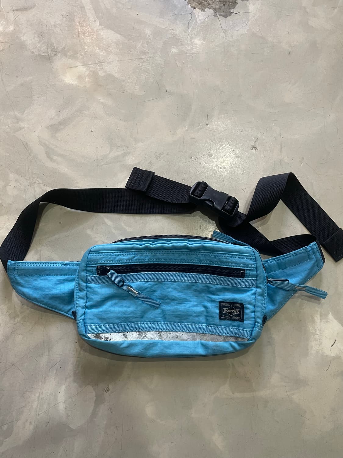 요시다 포터 힙색 스카이 상품이미지2