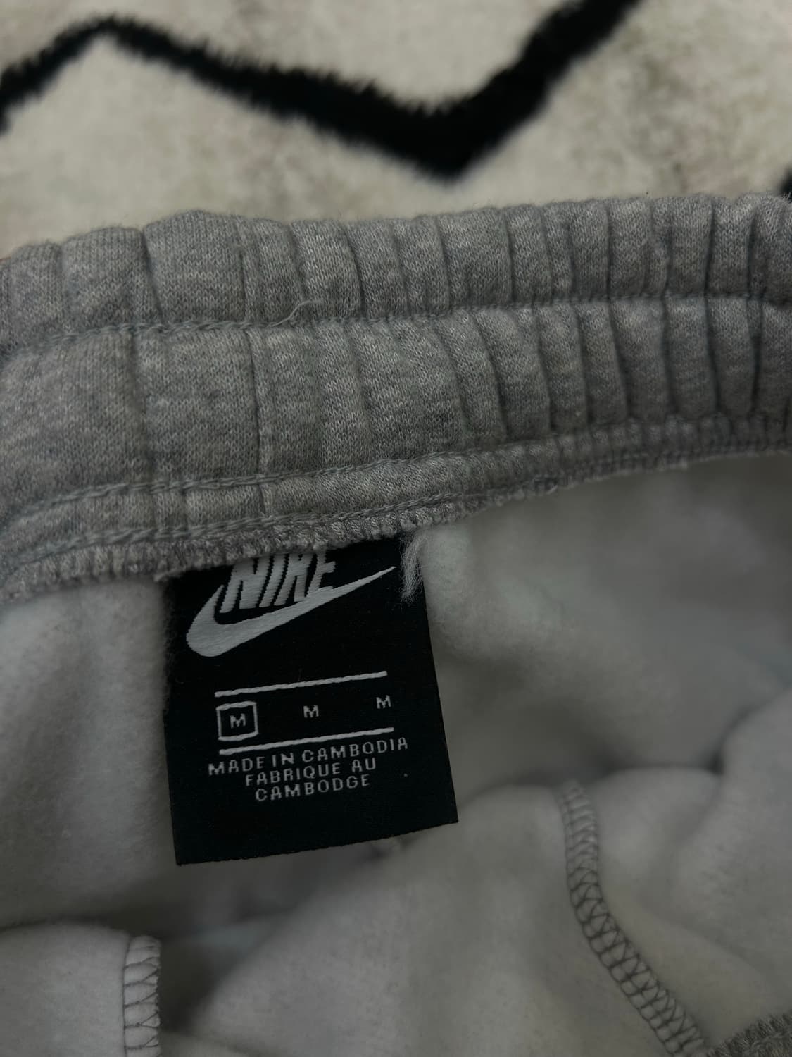 [M]나이키NSW 카고 조거 트레이닝팬츠/그레이/기모 상품이미지5
