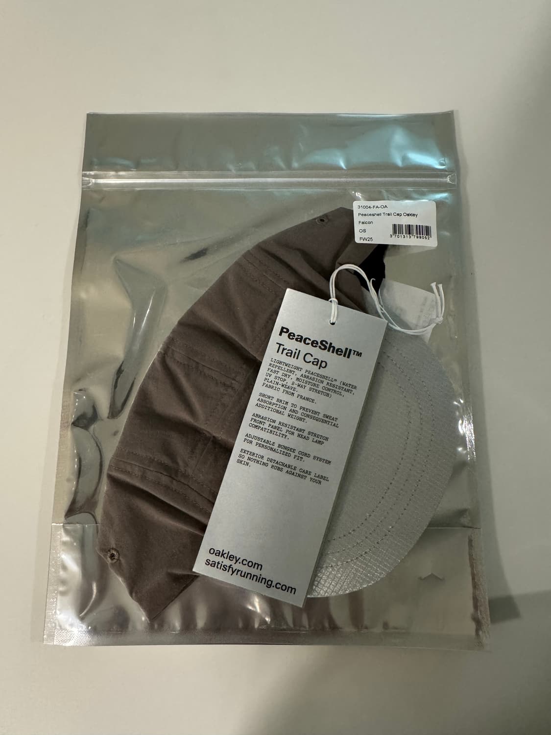 새티스파이 오클리 피스쉘 트레일 캡 상품이미지1