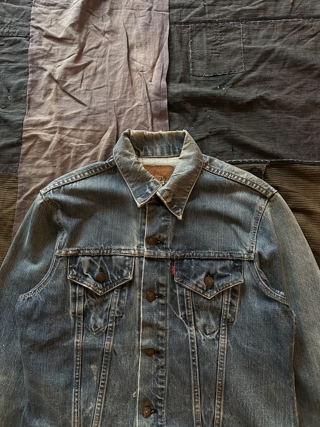 70s USA Vintage Levis 3rd Denim Jacket 상품이미지3