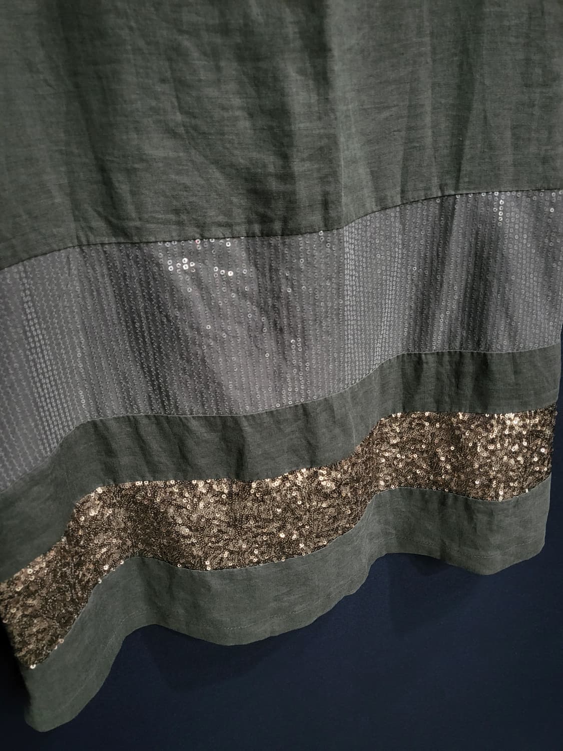 미치코런던 린넨 스팽글 롱원피스 상품이미지4