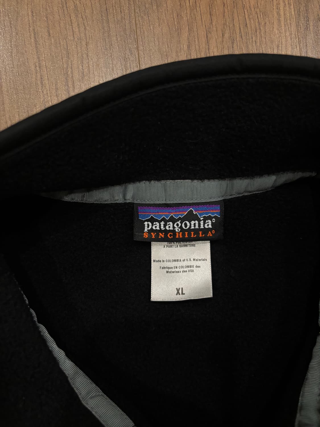 파타고니아 헤비웨이트 신칠라 블랙 XL 사이즈 상품이미지4