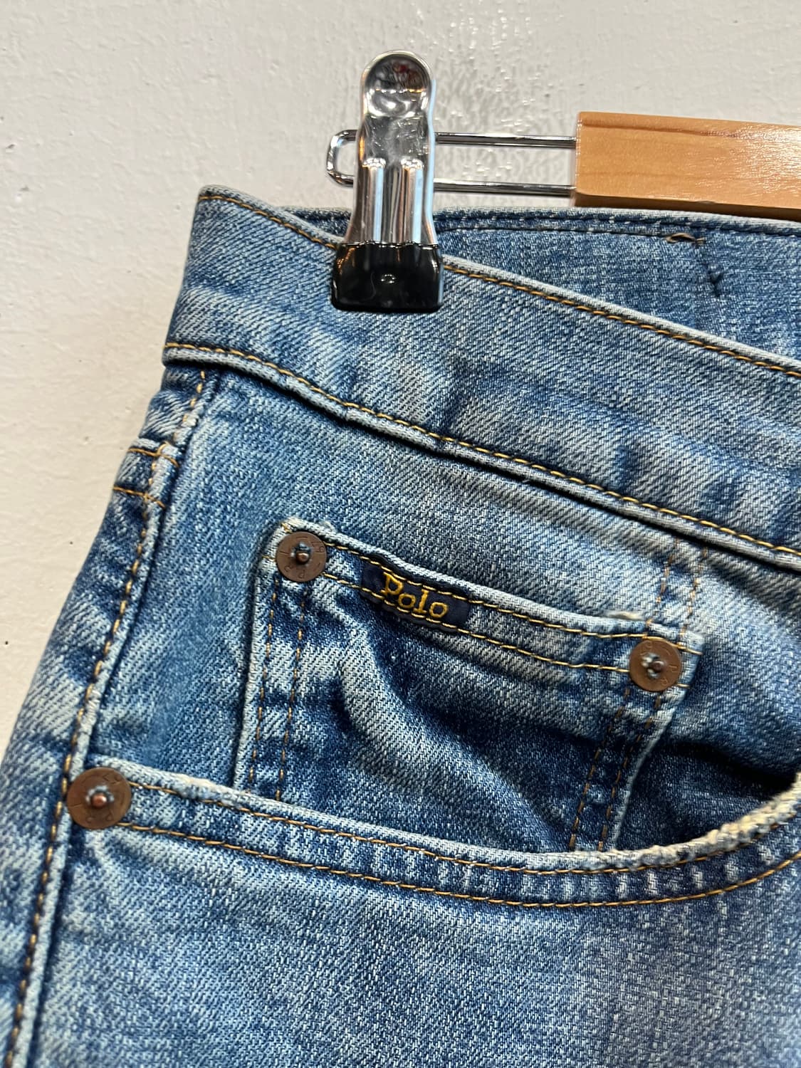 폴로 햄튼 릴렉스드 스트레이트 데님팬츠 상품이미지4