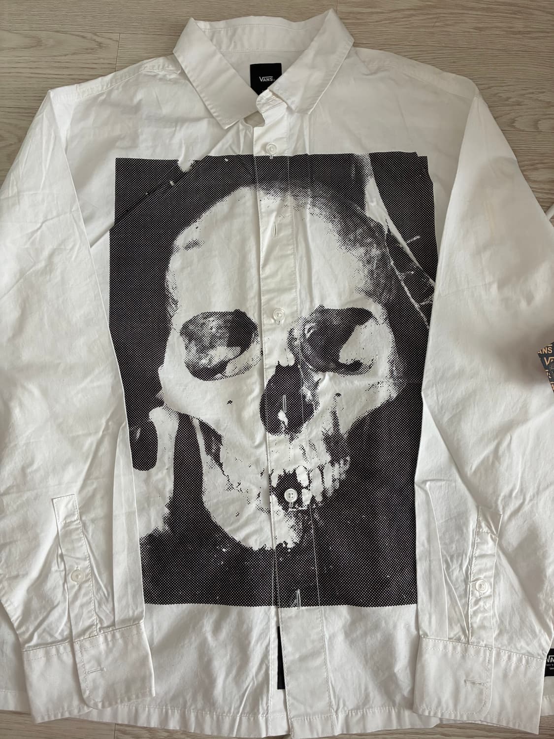 반스 스컬 셔츠 상품이미지1