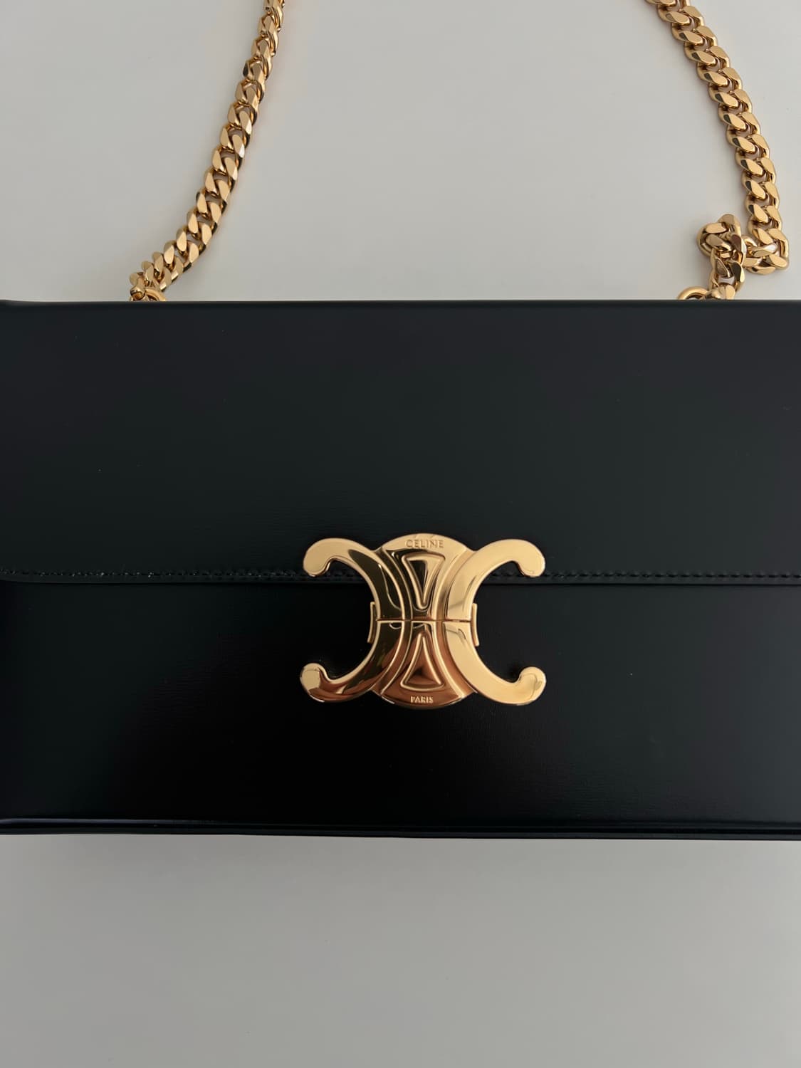 셀린느 트리옹프 체인 박스백 상품이미지2