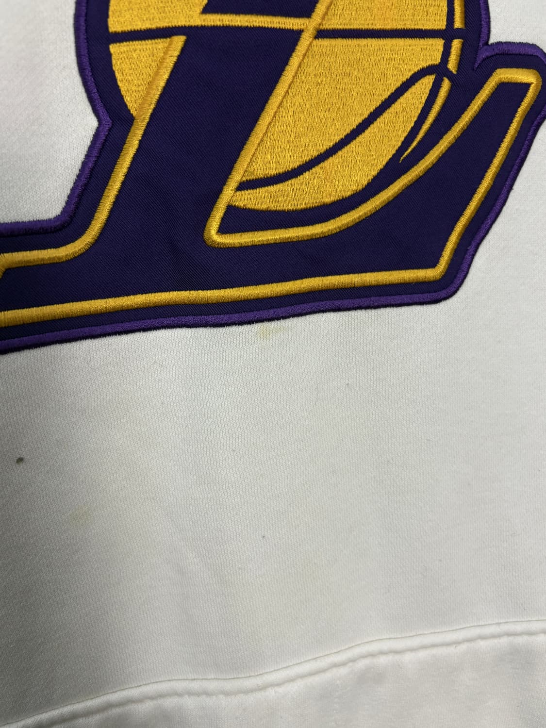 나이키 LA 레이커스 센터 스우시 화이트 후드티 A3662 상품이미지9