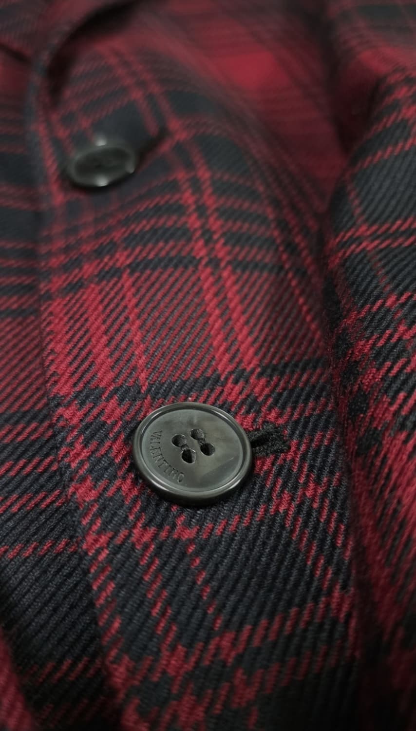 [46] 발렌티노 체크 싱글 브레스티드 울 블레이저 상품이미지2