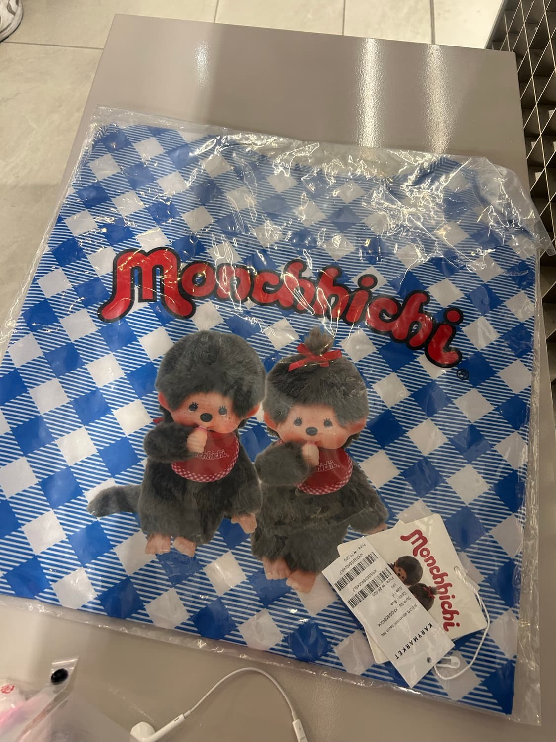 캐리마켓 몬치치 파우치백 Monchhichi pouch bag 상품이미지3
