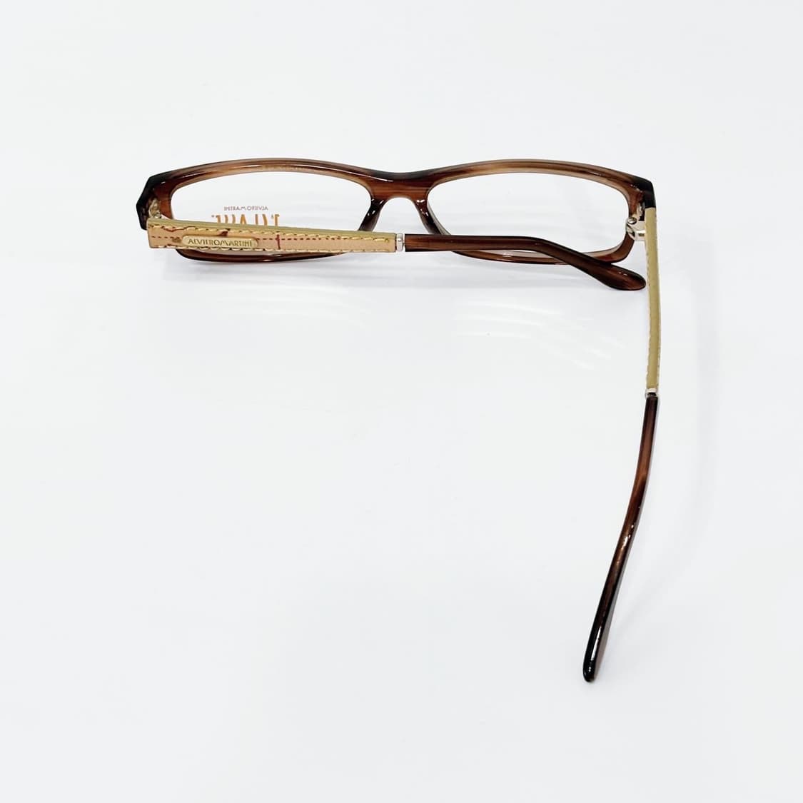 ALVIERO MARTINI 브라운 뿔테 데드스탁 빈티지안경 상품이미지4