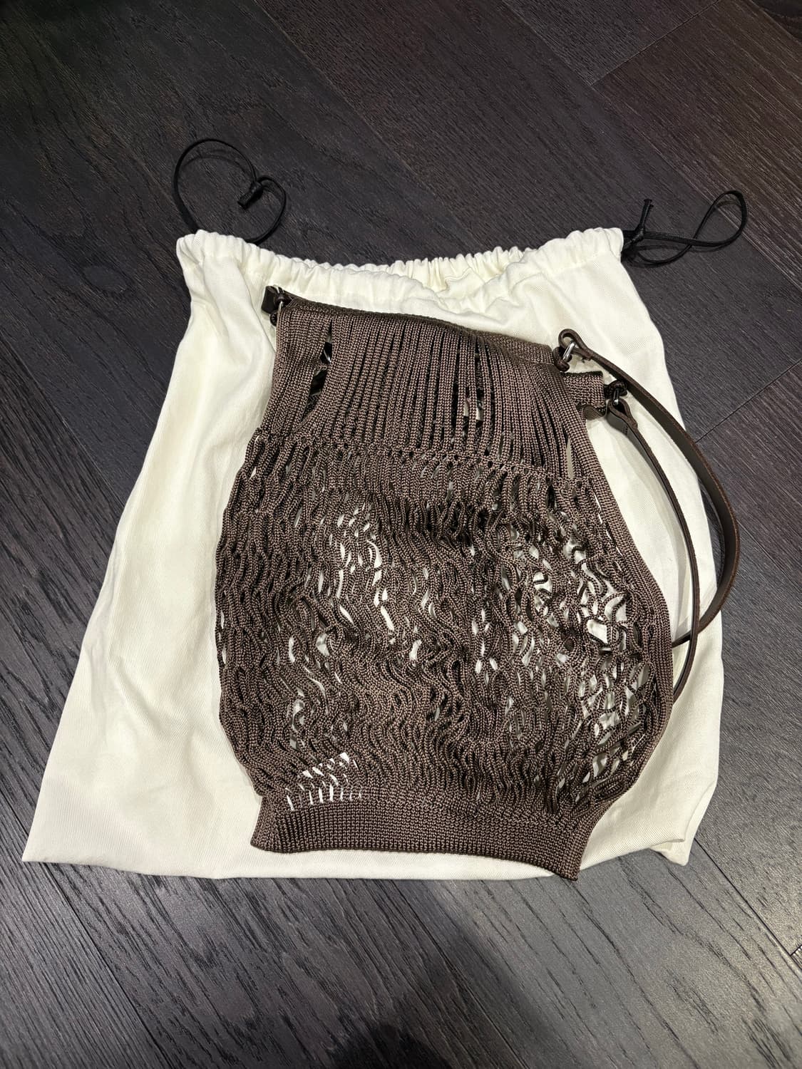 르메르 필트백 네트백 마롱글라쎄(미디움) 상품이미지1