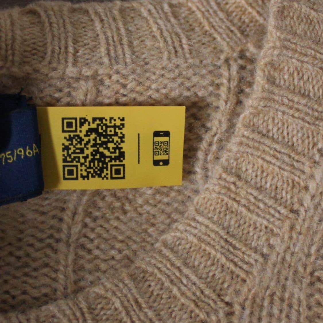 Polo 폴로 랄프로렌 신형 베이지 캐시미어 니트 (QR) 상품이미지5